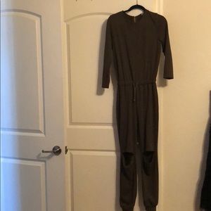 Olive green jumpsuit NEVER WORN